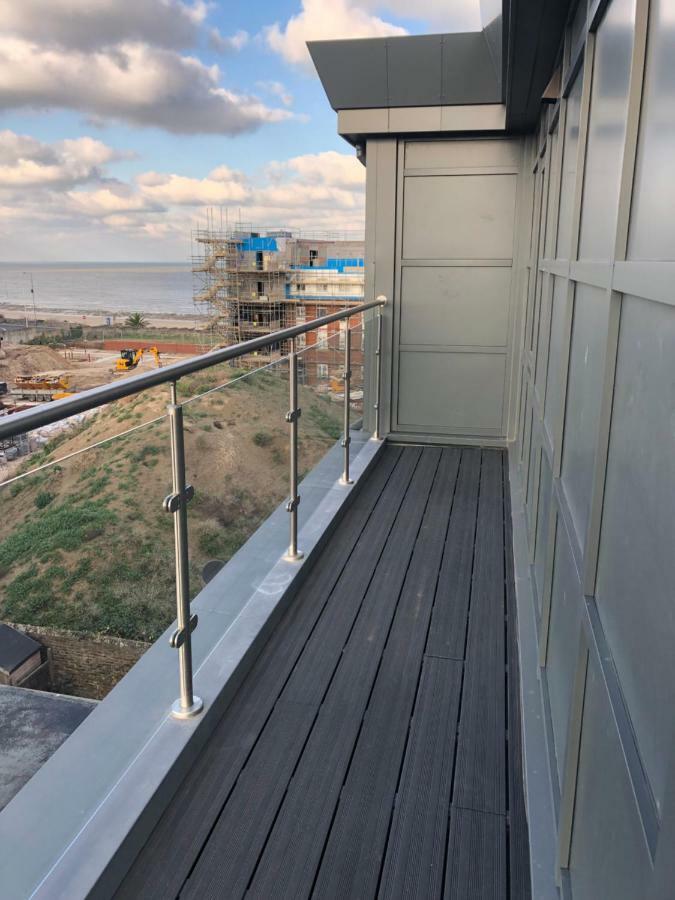 Apartmán The Penthouse Margate, Balconies, Sea View, Gated Parking, Air Con! Exteriér fotografie